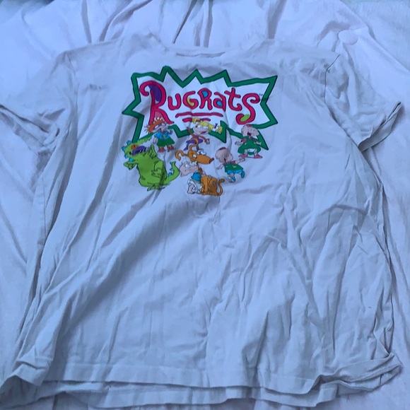 White Graphic Tee - Picture 1 of 3